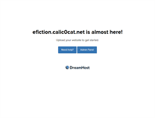Tablet Screenshot of calic0cat.net